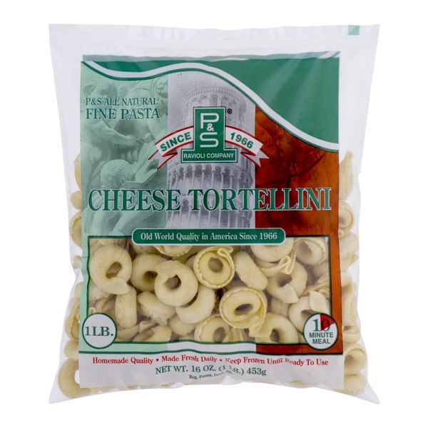 slide 1 of 1, P&S Cheese Tortellini, 16 oz