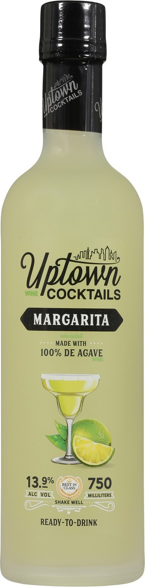 slide 7 of 9, Uptown Wine Cocktails Uptown Margarita Wine Bottle, 750 ml