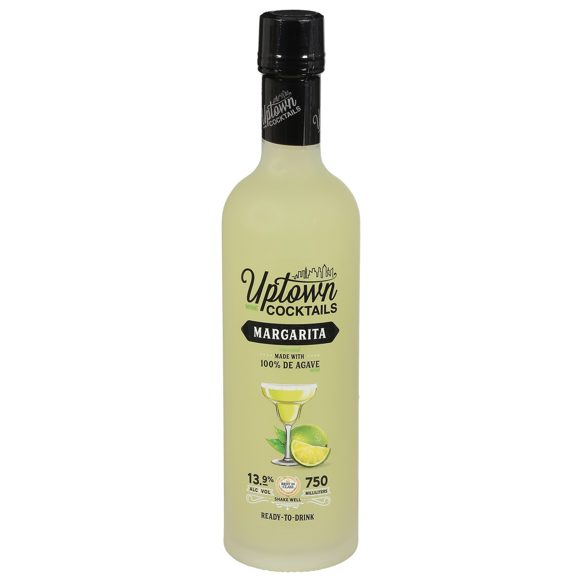 slide 4 of 9, Uptown Wine Cocktails Uptown Margarita Wine Bottle, 750 ml