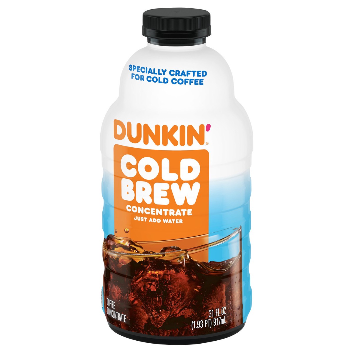 Dunkin Cold Concentrate Original Medium Roast Coffee - 31oz : Target