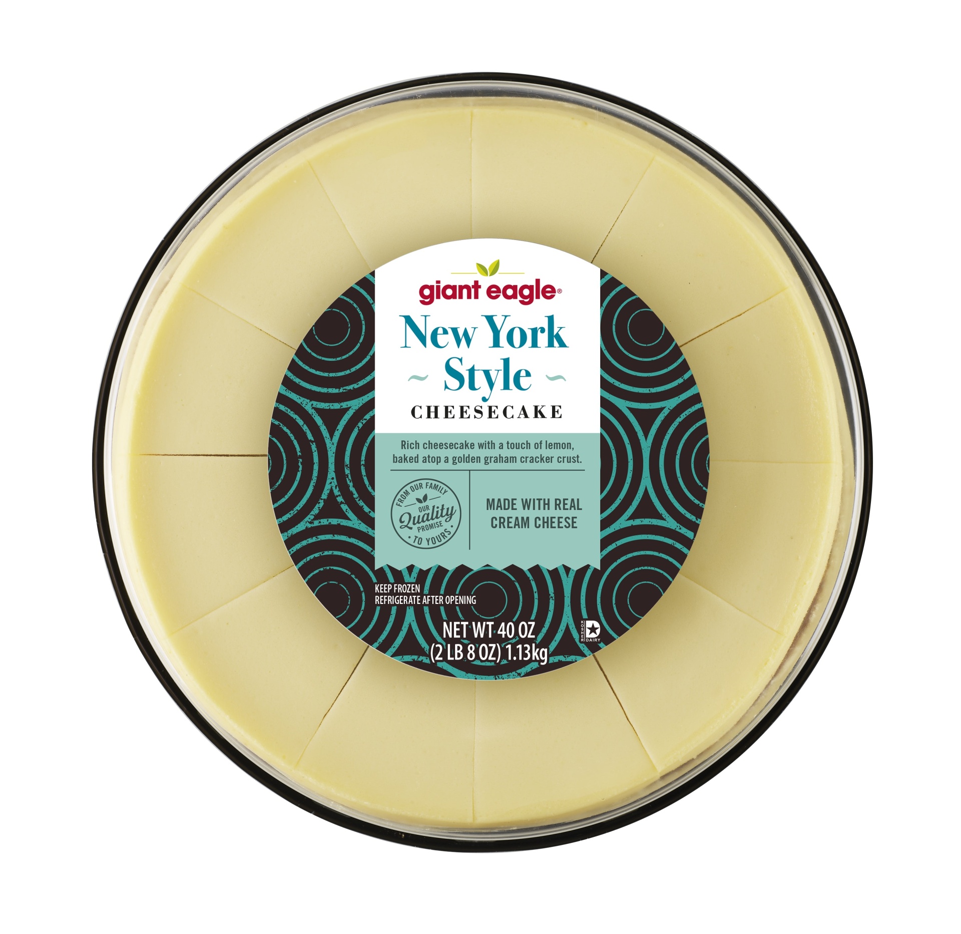slide 1 of 1, Ge Ny Style 9'' Cheesecake, 9 in