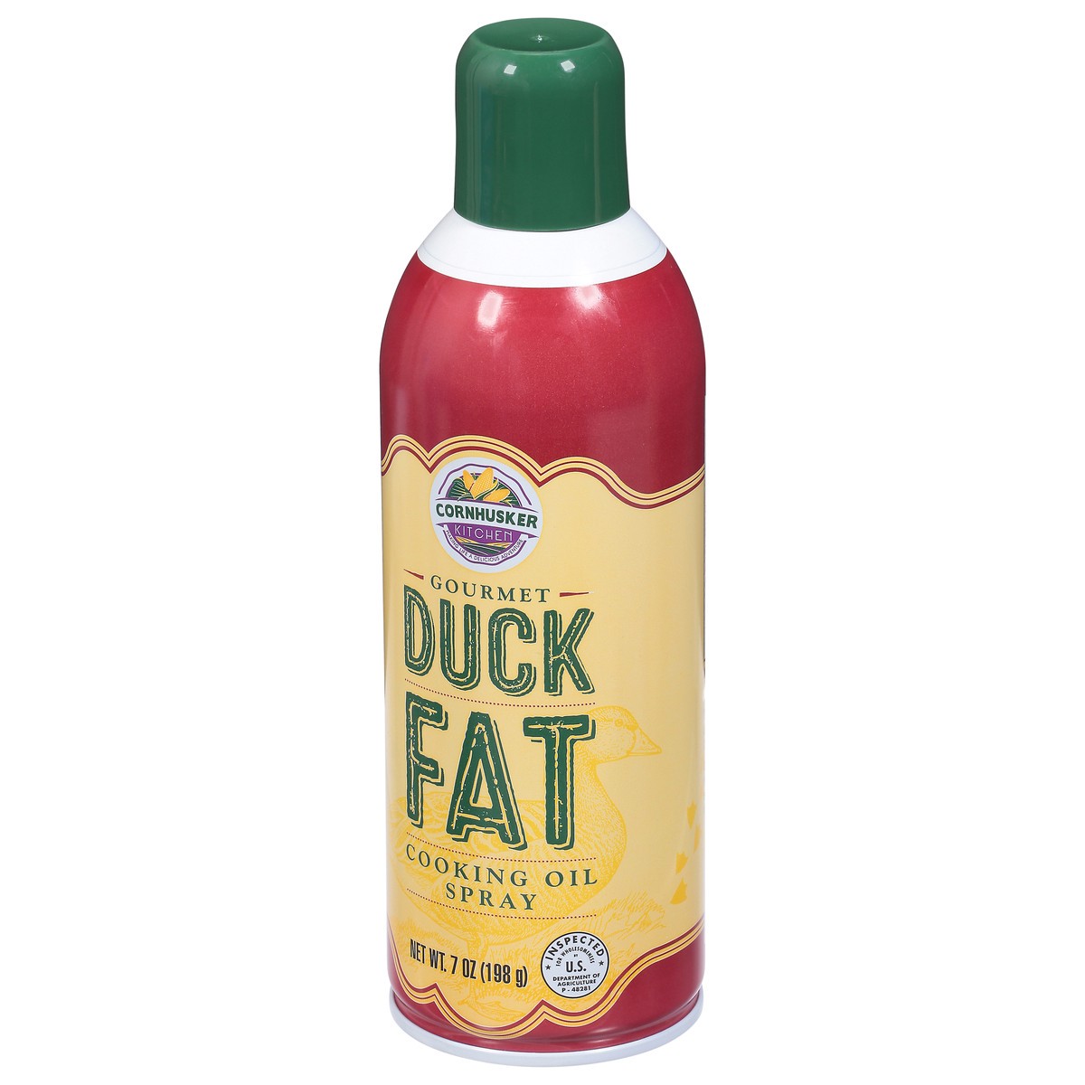 slide 3 of 9, Duck Cornhusker Kitchen Cookng Spray Duck Fat, 7 oz