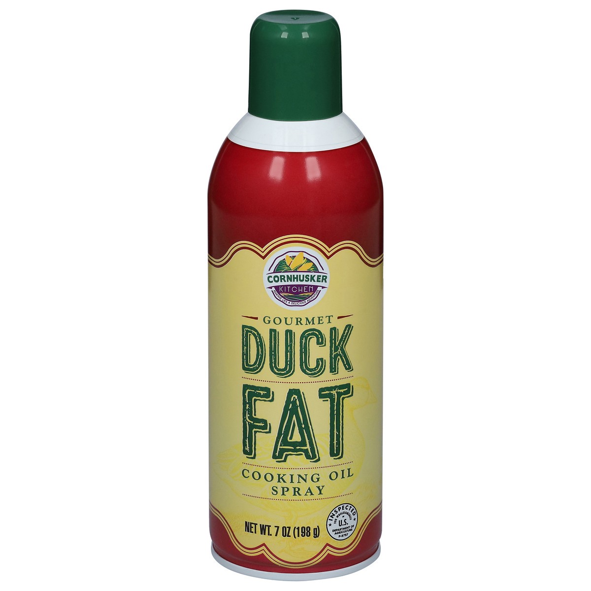 slide 1 of 9, Cornhusker Kitchen Gourmet Duck Fat Cooking Oil Spray 7 oz, 7 oz