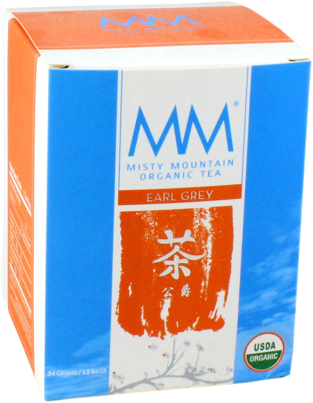 slide 1 of 1, Misty Mountain Earl Gray, 12 ct