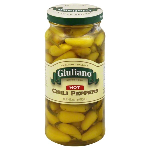 slide 1 of 1, Giuliano Hot Chili Peppers, 16 fl oz