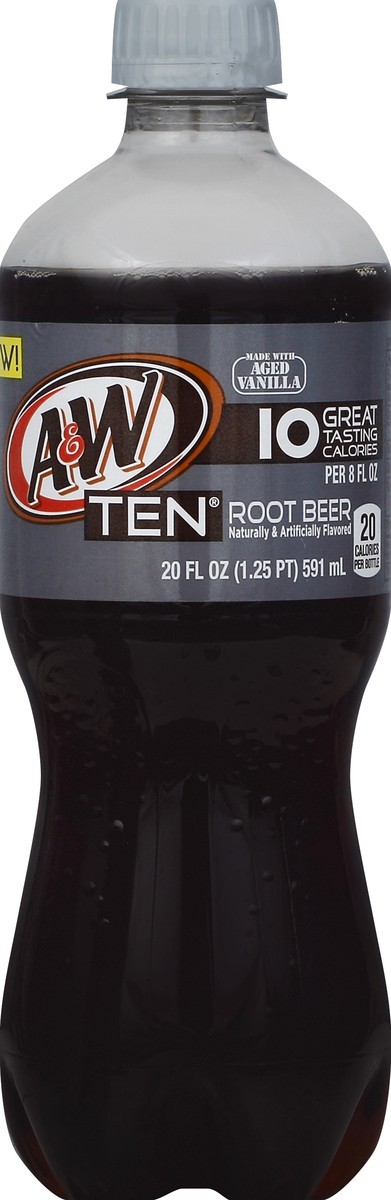 slide 1 of 4, A&W Root Beer 20 oz, 20 oz