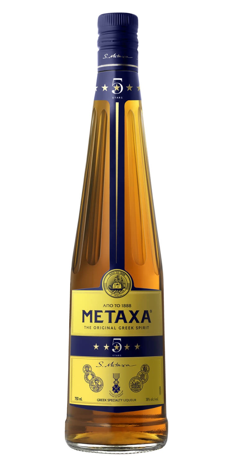 slide 1 of 1, Metaxa 5 Star Brandy, 750 ml