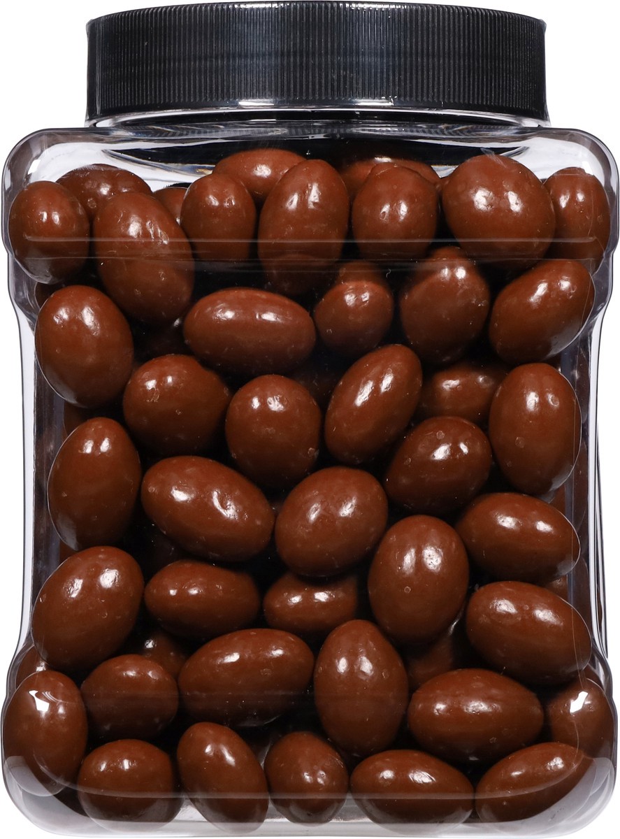 slide 9 of 13, First Street Choc Covered Almonds Jar, 40 oz