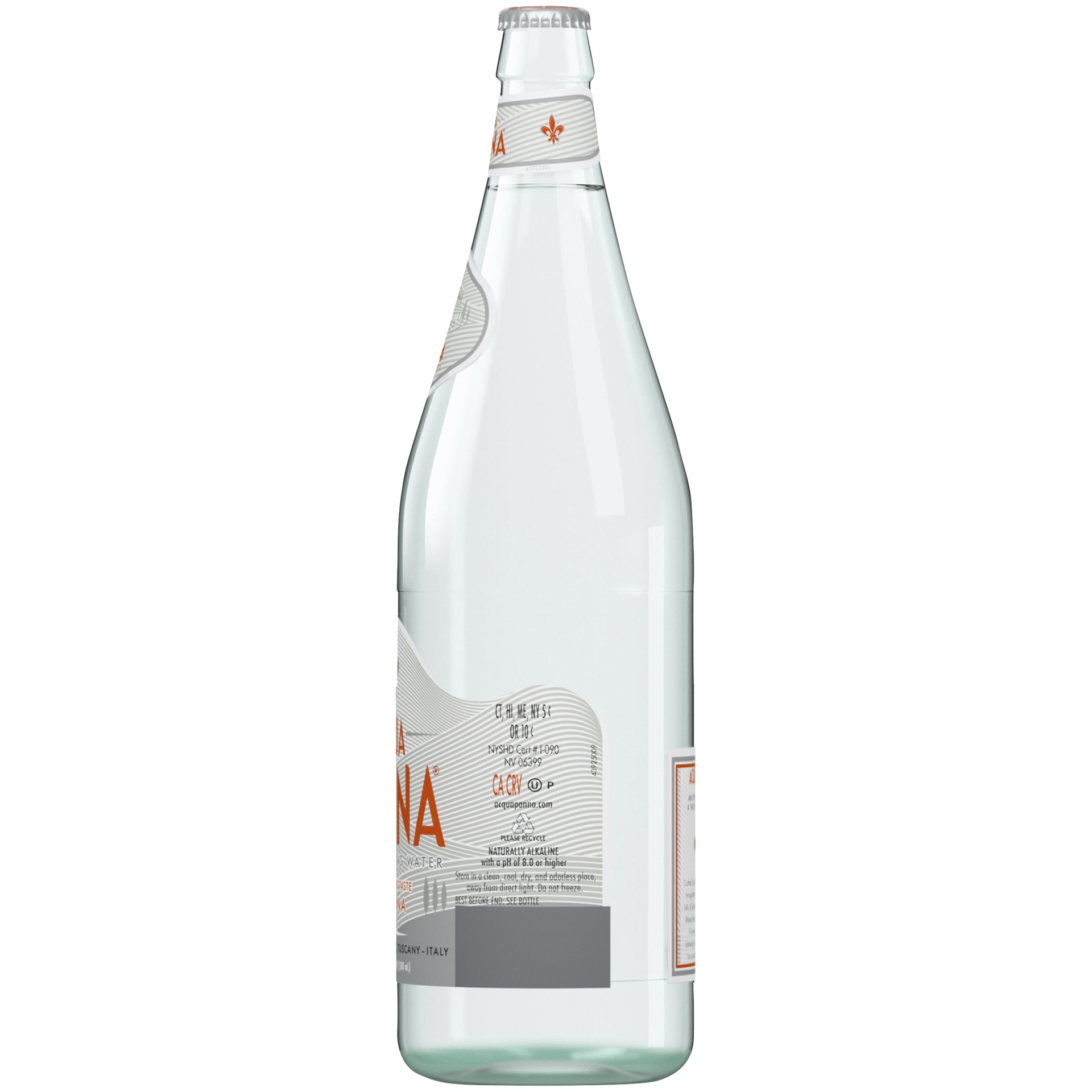 slide 4 of 7, Acqua Panna Natural Spring Water Glass, 500 ml