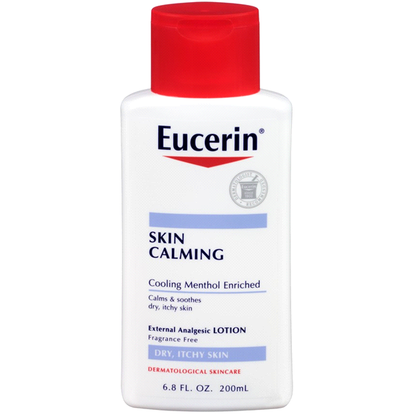 slide 1 of 6, Eucerin Skin Calming Itch Relief Treatment, 6.8 fl oz