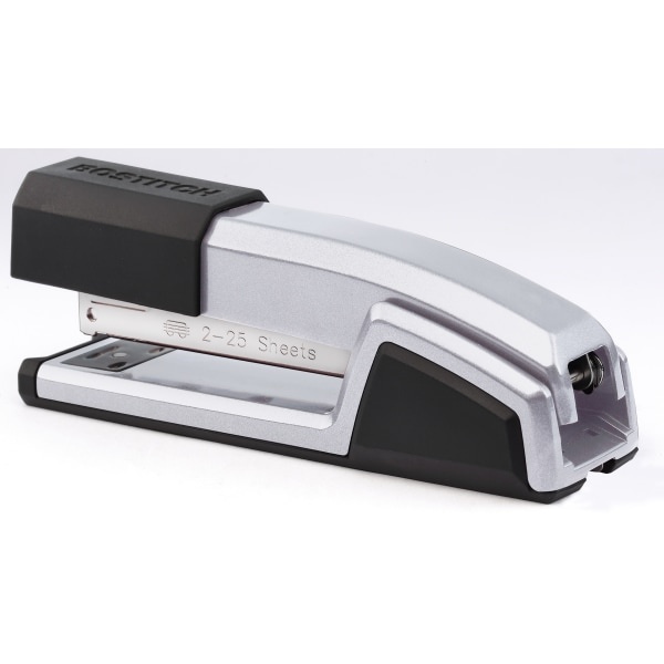 slide 3 of 10, BOSTITCH Office Epic Desktop Stapler With Built-In Remover, 2-1/16'', Silver, 1 ct