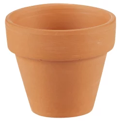Deroma Mini Craft Pot 1.6" Red Clay