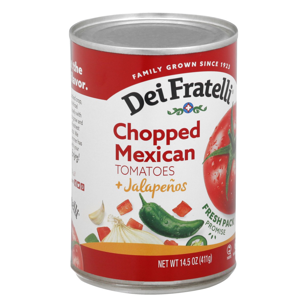 slide 7 of 9, Dei Fratelli Tomato Choppd Mex, 14.5 oz