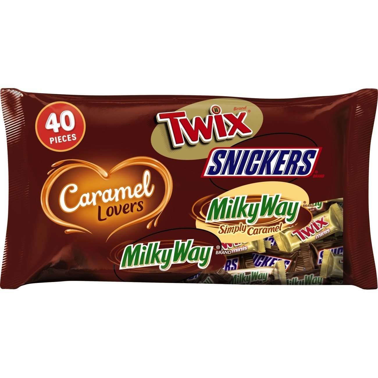 slide 1 of 1, Mars Halloween Caramel Lovers Mixed Variety, 40 ct; 17.99 oz