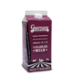 Guernsey Farms Dairy 1/2% Low Fat Milk - 1/2 gal