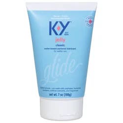 K-Y Glide Jelly Classic Personal Lubricant 7 oz