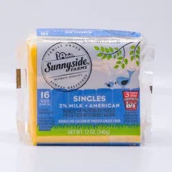 Sunnyside Farms 2% Milk American Singles