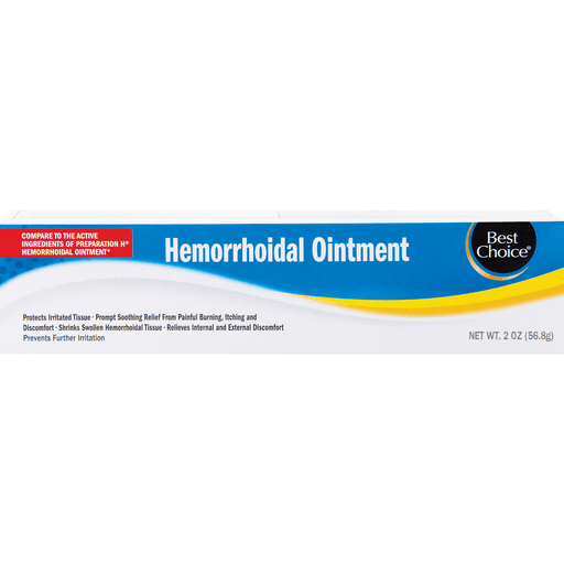 slide 1 of 1, Best Choice Hemorrhoidal Ointment, 2 oz