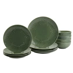 Tabletops Unlimited Dash of That Margot Dinnerware Set - Green