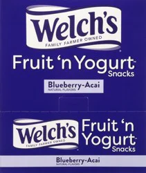 Welch's Blueberry-Acai Fruit 'n Yogurt Snacks, 10 ea