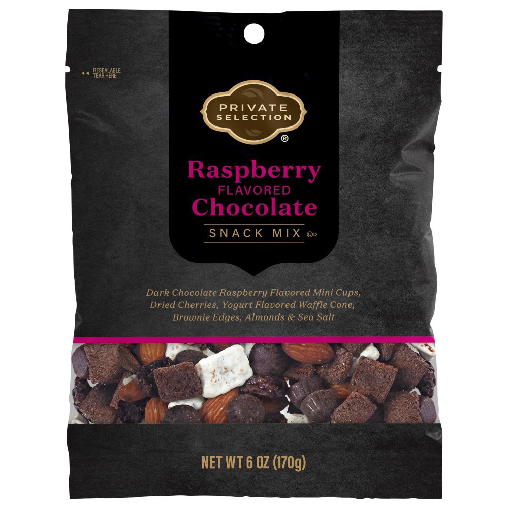slide 1 of 2, Raspberry Chocolate Snack Mix, 6 oz