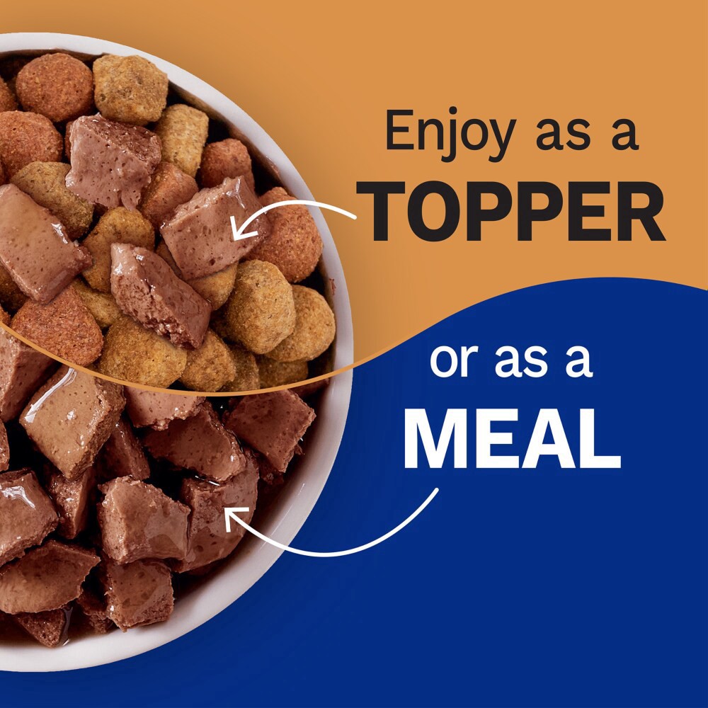 slide 3 of 4, Pet Pride Rib Eye Flavor Cuts In Gravy Wet Dog Food Can, 13.2 oz