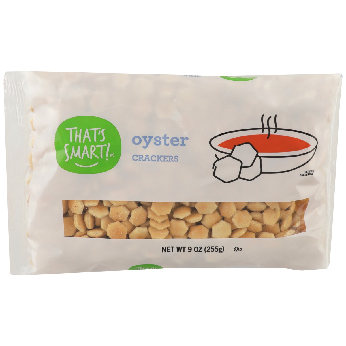 slide 1 of 1, That's Smart! Oyster Crackers, 9 oz
