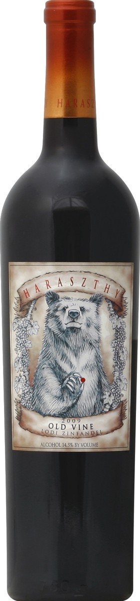 slide 2 of 2, Haraszthy Zinfandel Bearitage Wine, 750 ml