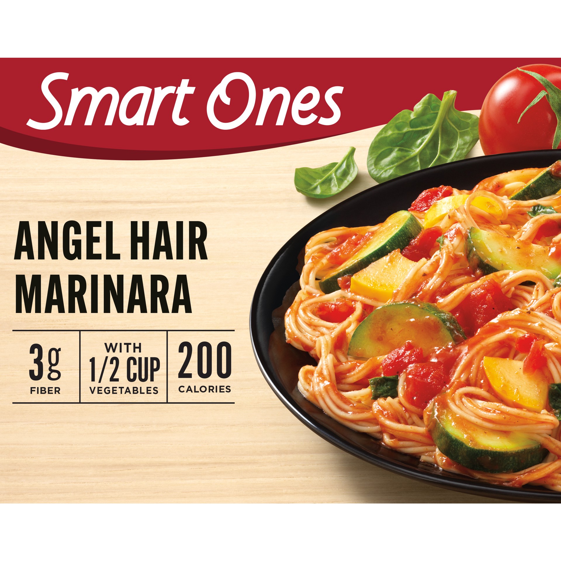 slide 1 of 5, Smart Ones Angel Hair Marinara Frozen Meal, 9 oz Box, 9 oz