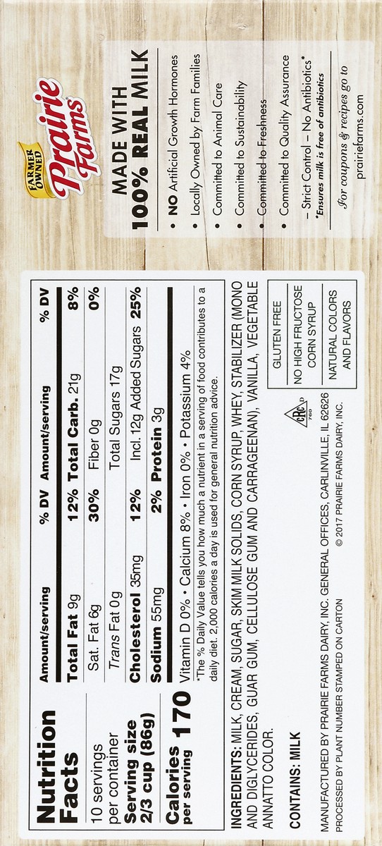 slide 2 of 5, Prairie Farms Ice Cream 1.75 qt, 1.75 qt