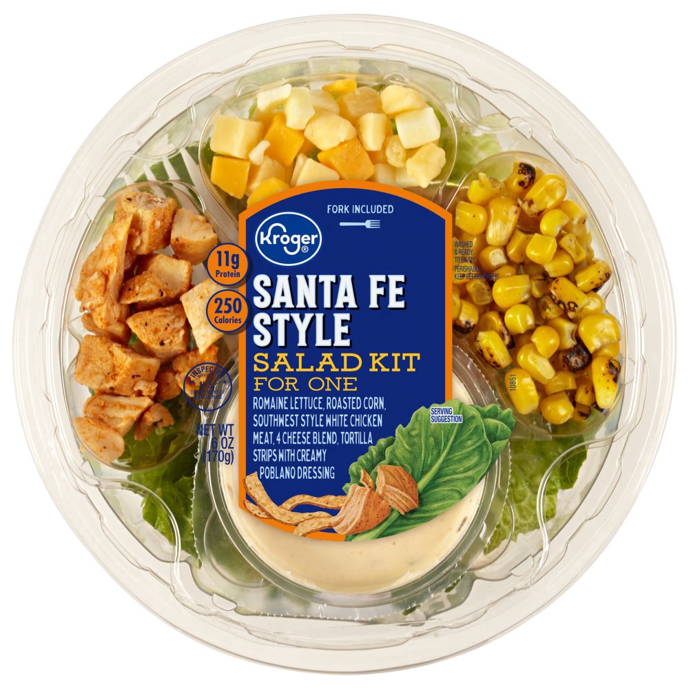 slide 2 of 3, Kroger Santa Fe Salad Bowl, 6 oz