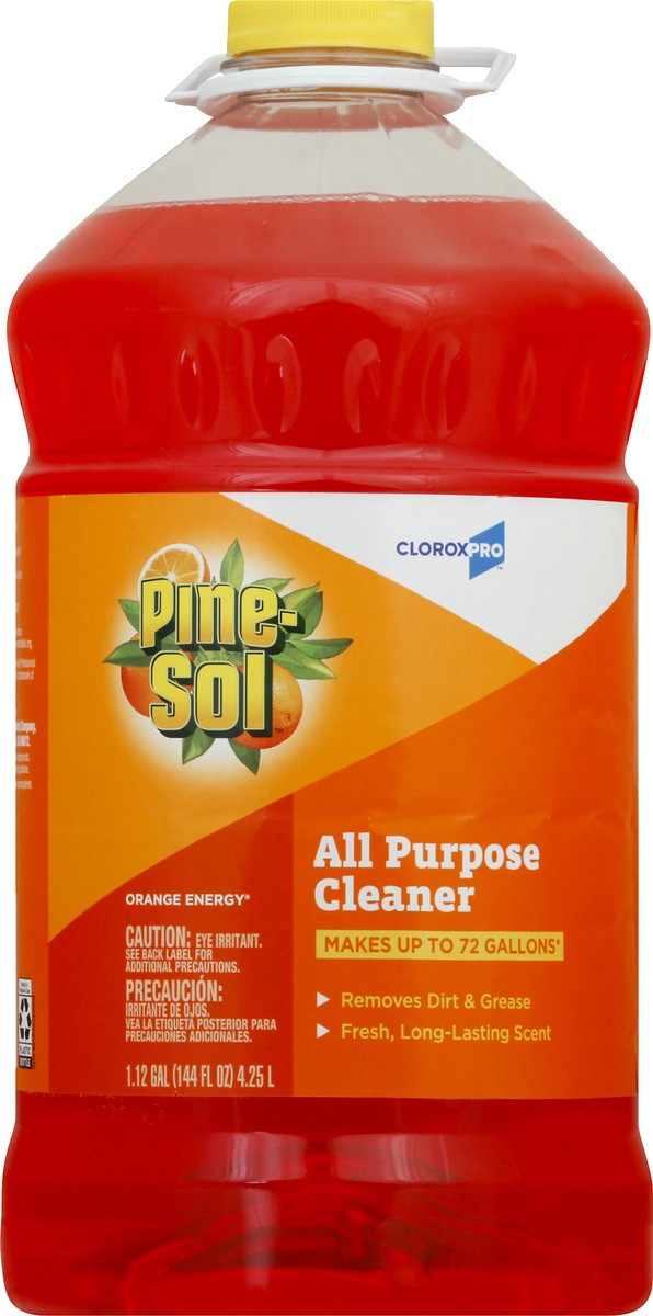 slide 1 of 5, Pine-Sol Orange Energy. All Purpose Cleaner 1.12 g, 1.12 g