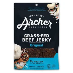 Country Archer Provisions Grass-Fed Original Beef Jerky 2.5 oz