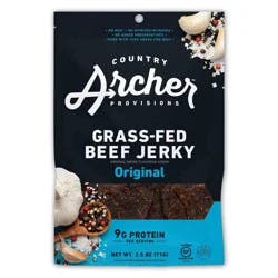 Country Archer Provisions Grass-Fed Original Beef Jerky 2.5 oz