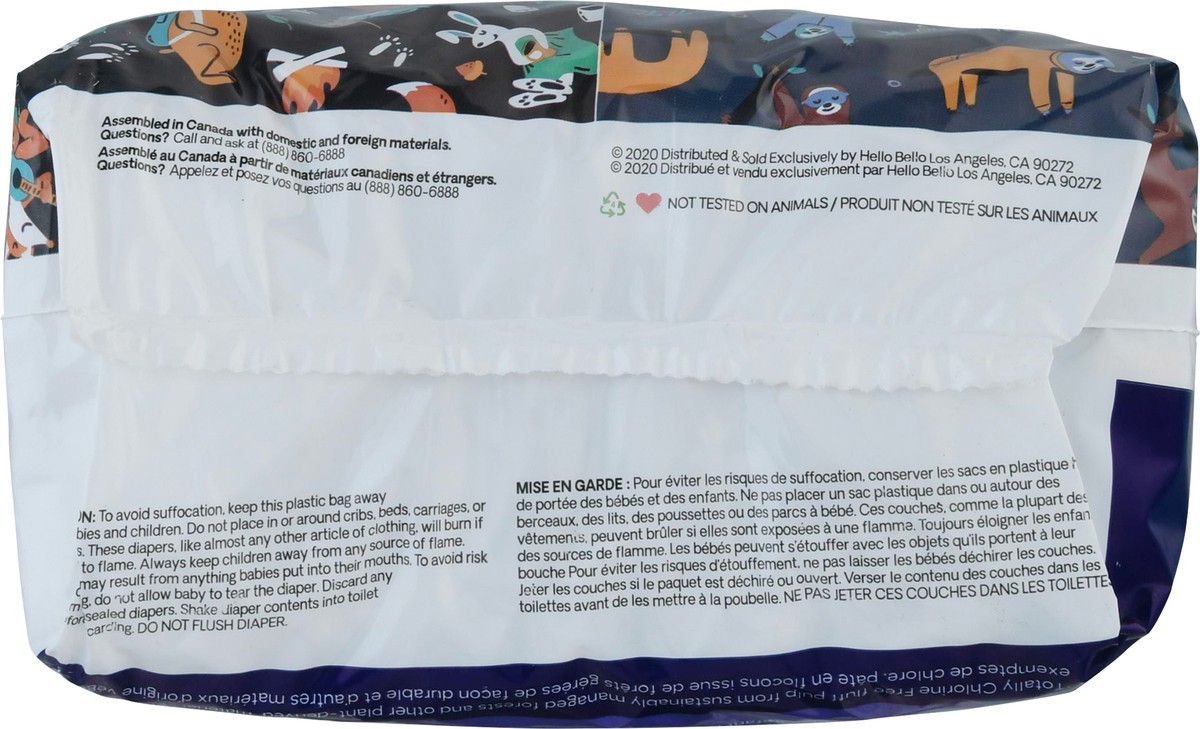 slide 5 of 9, Hello Bello 5 (27+ lb) Nighttime Diapers 18 ea, 18 ct