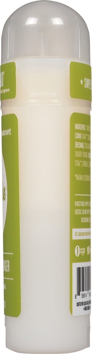 slide 8 of 9, Humble Nothing Bad Aluminum-Free Original Formula Bergamot & Ginger Deodorant 2.5 oz, 2.5 oz