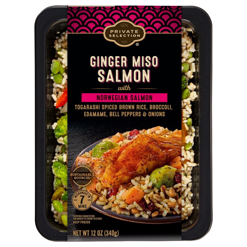 slide 2 of 2, Private Selection Ginger Miso Salmon, 12 oz