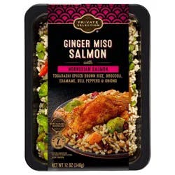 Private Selection Ginger Miso Salmon