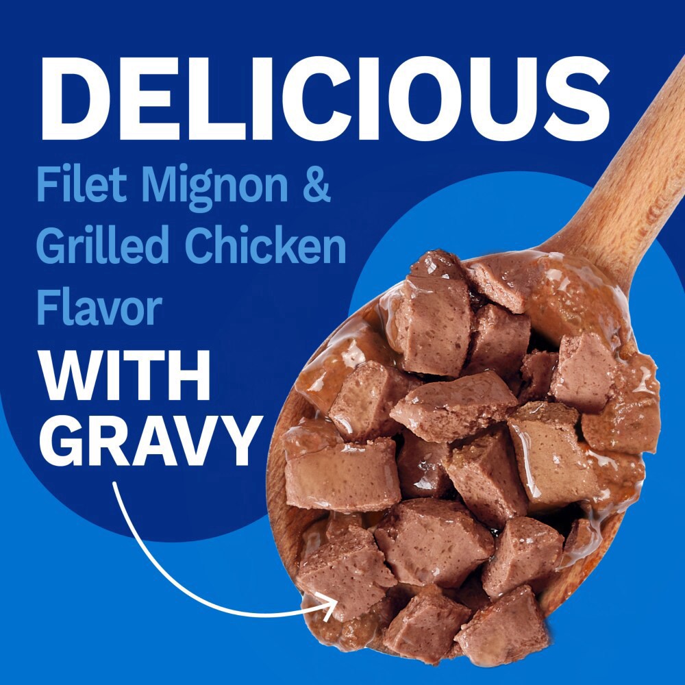 slide 3 of 3, Pet Pride Filet Mignon And Grilled Chicken Multi Pack, 12 ct; 3.5 oz