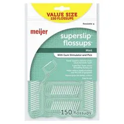Meijer Super Slip Flossups Mint
