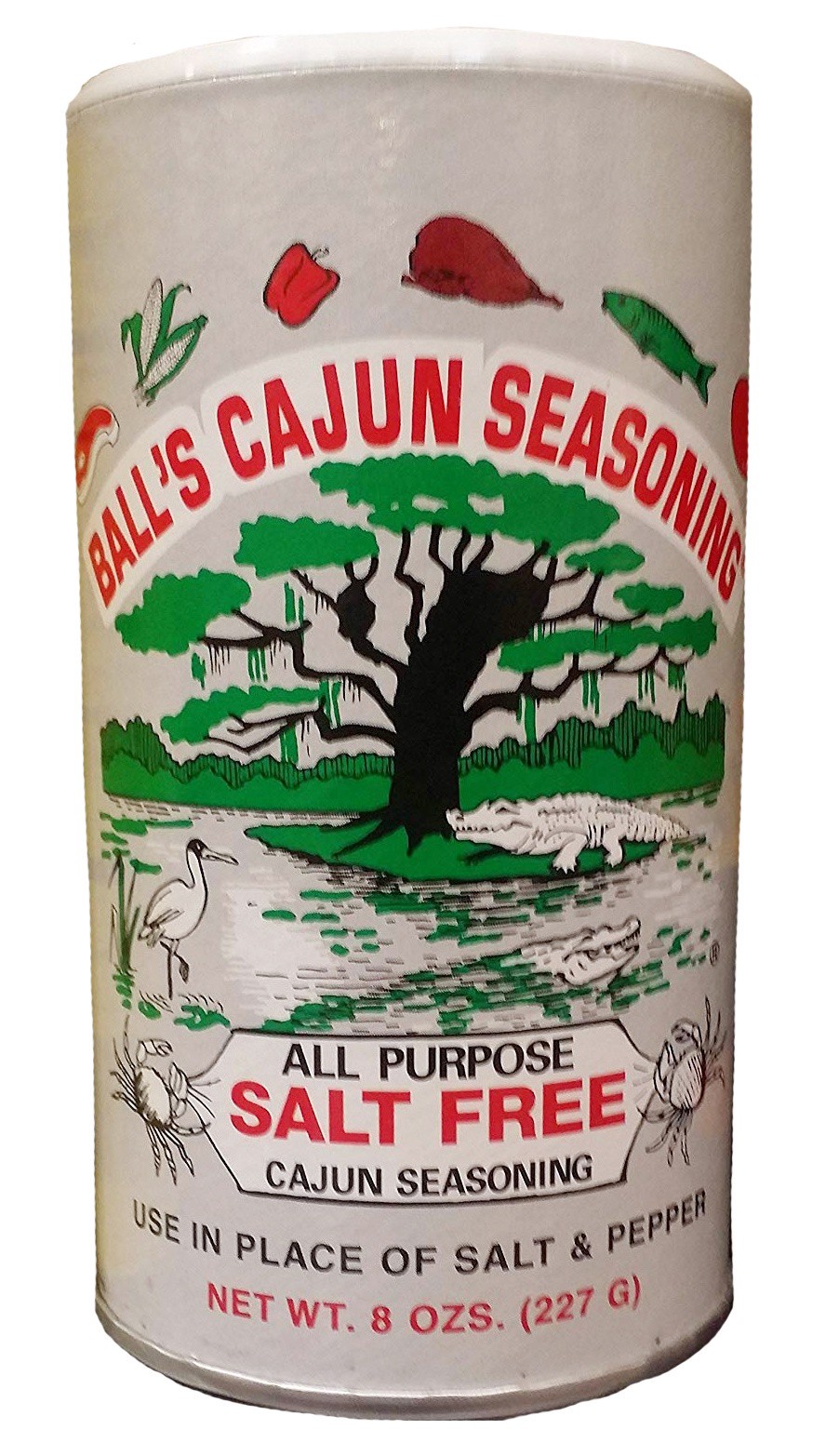 slide 1 of 1, Balls Salt Free Cjn Ssn, 8 oz