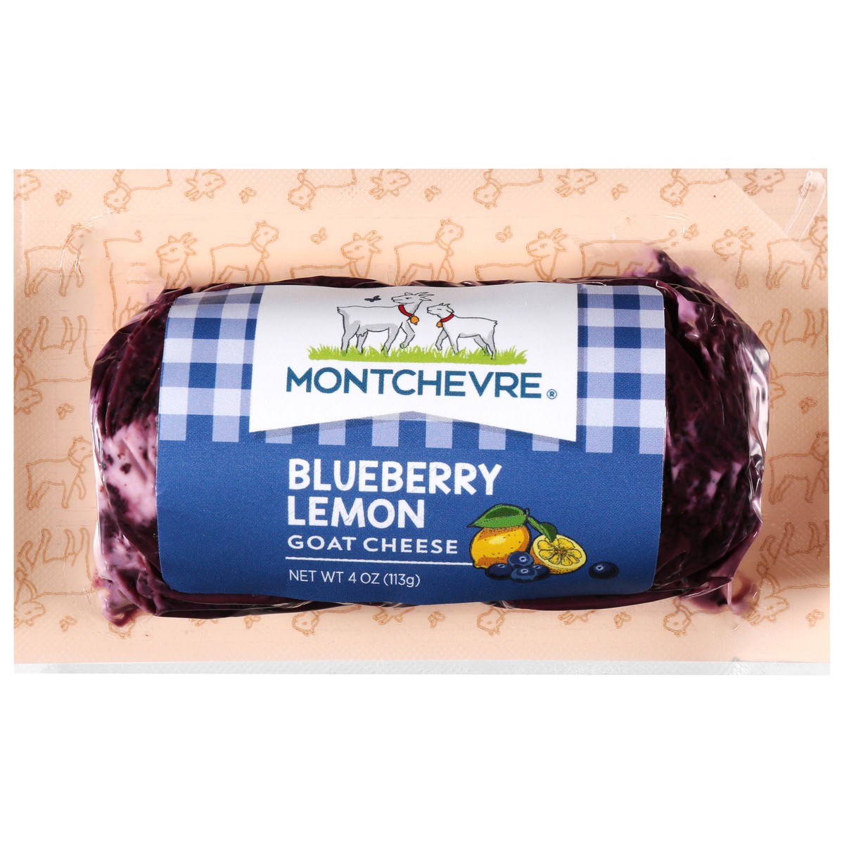 slide 1 of 12, Montchevre Blueberry Lemon Goat Cheese 4 oz, 4 oz