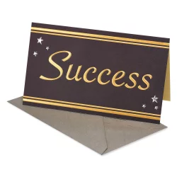 American Greetings Graduation Gift Card Holder (Success)