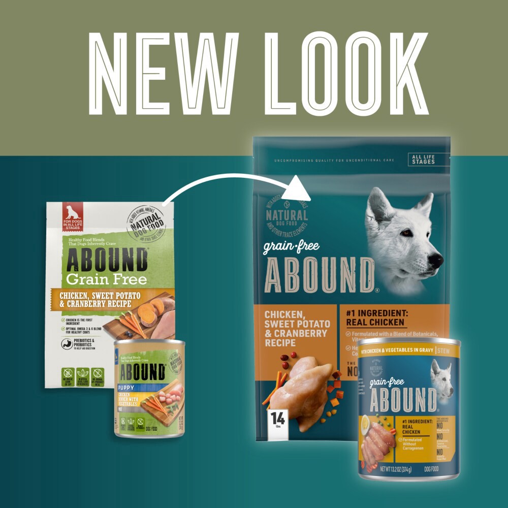 slide 4 of 5, Abound Lamb And Beef Pate Wet Dog Food, 3.5 oz