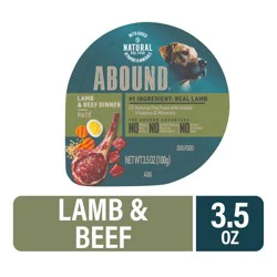 Abound Lamb and Beef Pate Wet Dog Food