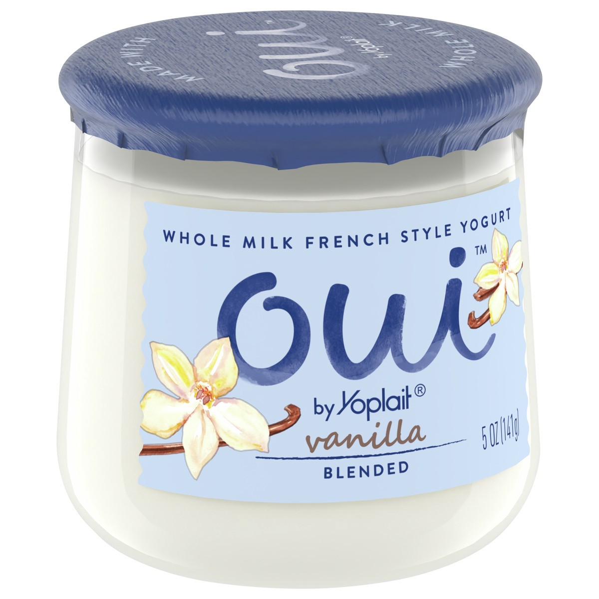 slide 2 of 9, Oui by Yoplait French Style Vanilla Whole Milk Yogurt, 5 OZ Jar, 5 oz