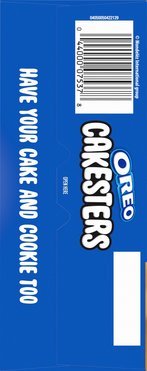 slide 9 of 13, OREO Peanut Butter Creme Cakesters Soft Snack Cakes, 5 - 2.02 oz Snack Packs, 10.1 oz