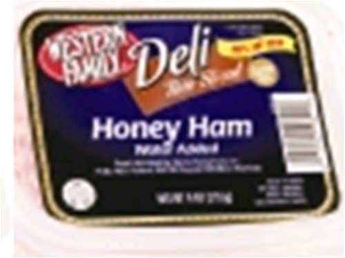 slide 1 of 1, Western Family Honey Ham Deli Style, 9 oz