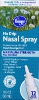 slide 1 of 1, Kroger Nasal Spray Severe Congestion, 1 fl oz