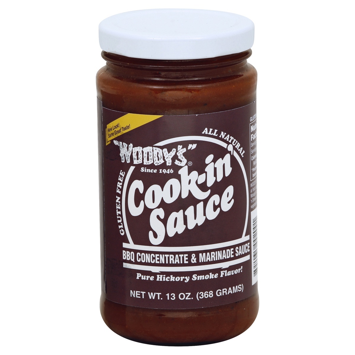 slide 1 of 1, Woody's BBQ Concentrate & Marinade Sauce 13 oz, 